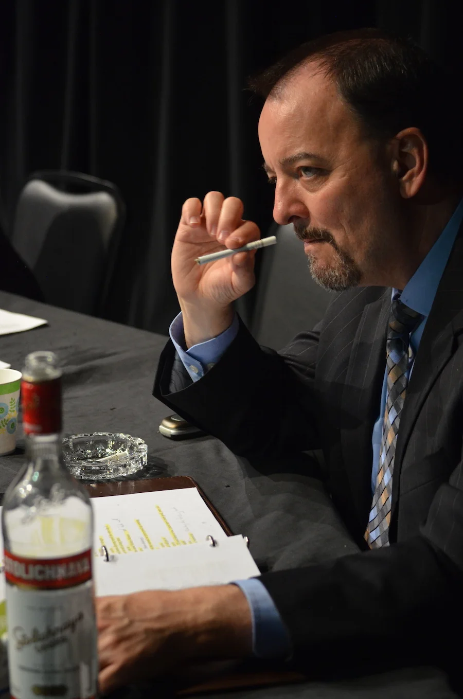 J. Kevin Smith as Walt Disney. NHTC Photo.