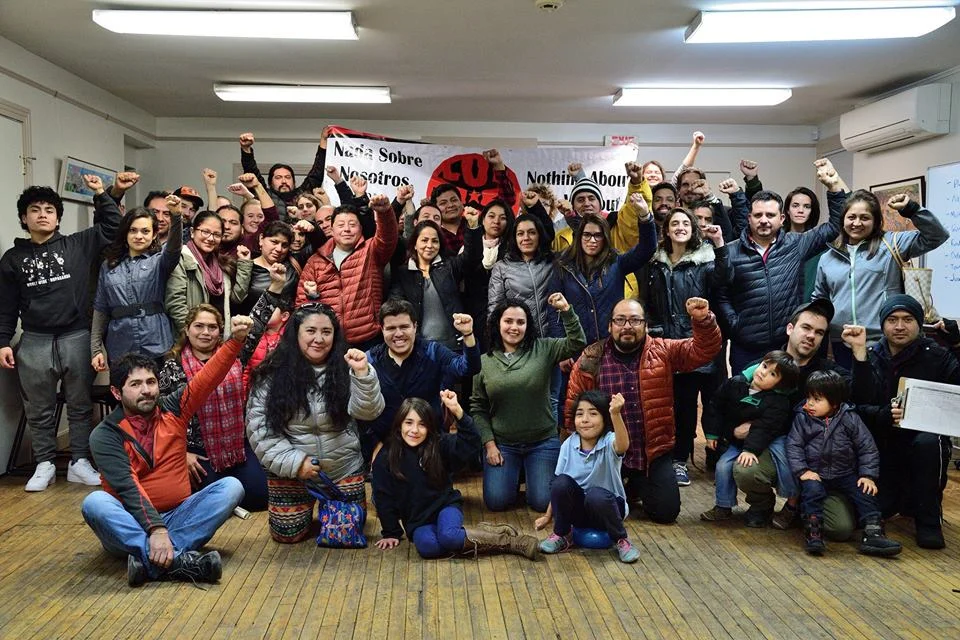 Members at the New Haven People's Center earlier this year. ULA Photo. 