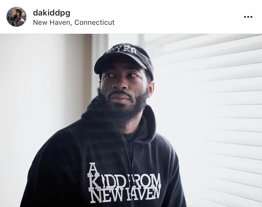 "P.G. comes from when I played point guard in basketball and it just stuck.” Instagram Photos. 