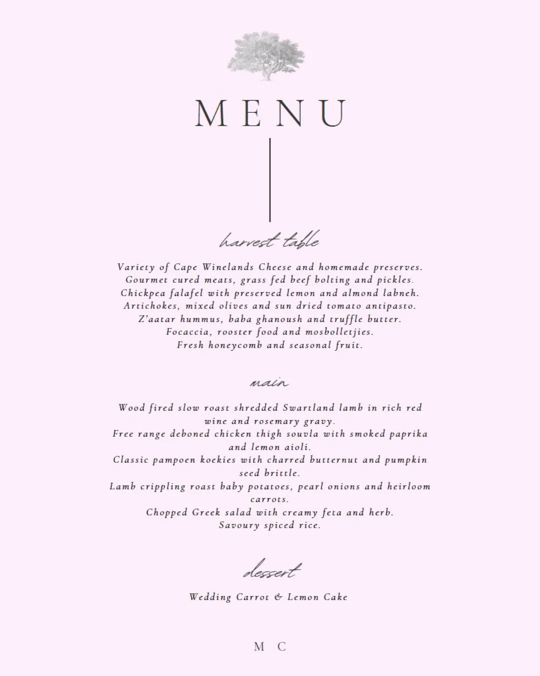 Charn&eacute; &amp; Murray
Saturday 20 September 2025
Harvest table | Buffet main course | Wedding cake
.
.
👰 @charne_klein 
🤵 @murray9696 
💒 @saronsbergcellar 
📝 @prettydifferentevents 
📸 @mosfilmandphoto 
💋 @idawebster 
👨&zwj;🍳 @guyallskitc