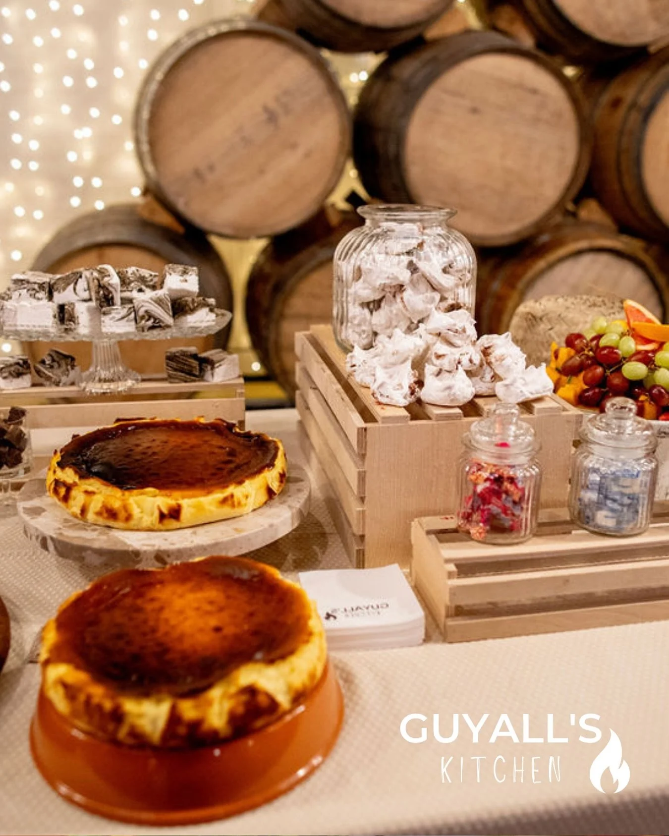 Dessert tables are just sooo much fun! If you like a little sweet treat this is the way to go and offer your guests a variety to choose from 🍬 🍬 🍬 
.
.
#guyallskitchen #guyallsgourmet #guyallsreadymeals #sweet #sweets #sweettooth #sweettreat #swee