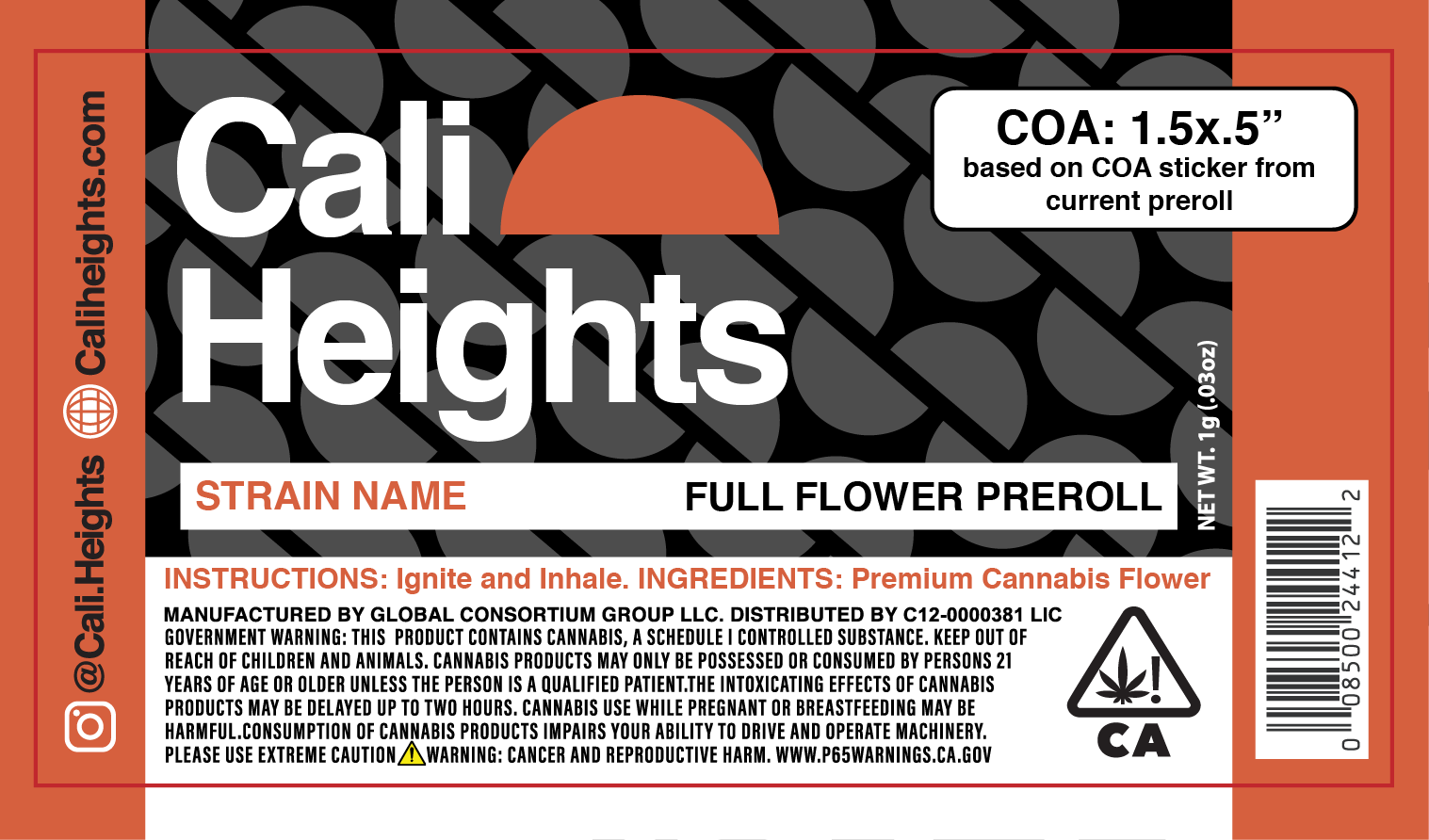 CaliHeights Preroll Sticker Die Lines Black.PNG