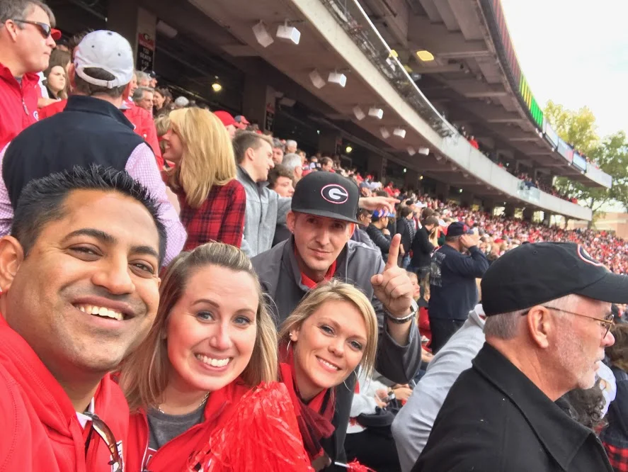UGA Football Game with Tanya and Nick