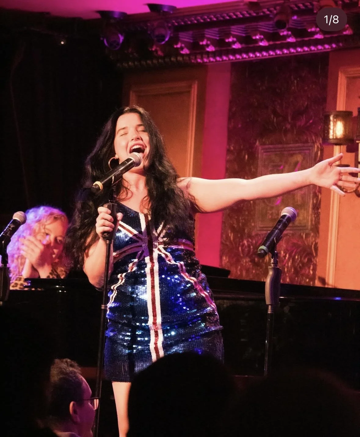 Come see Sabina HOST and perform at 54 Below: The British Invasion!