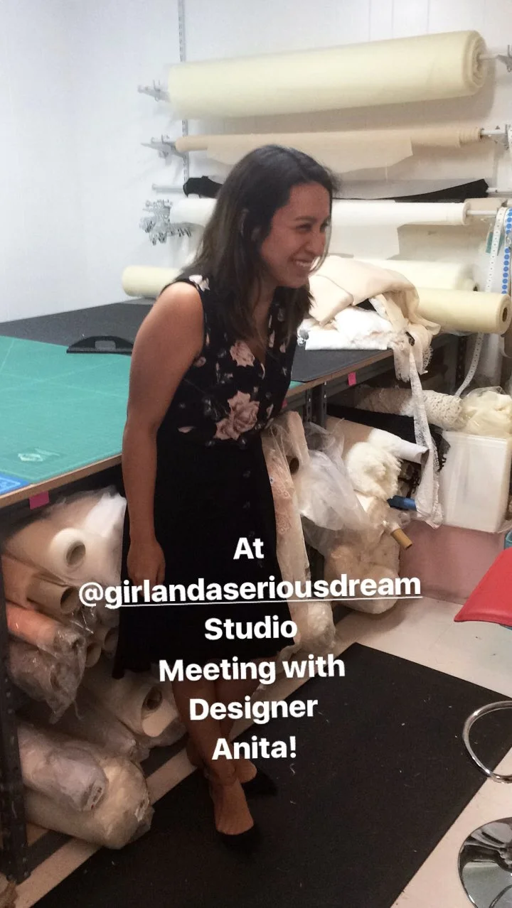 Tour of Designer Anita Aguirre's Studio of Lace Veils & Bridal Robes