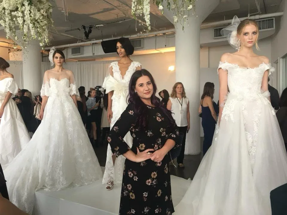 Tali Interviews Roberta on Her Trip to  Bridal Fashion Week in New York City
