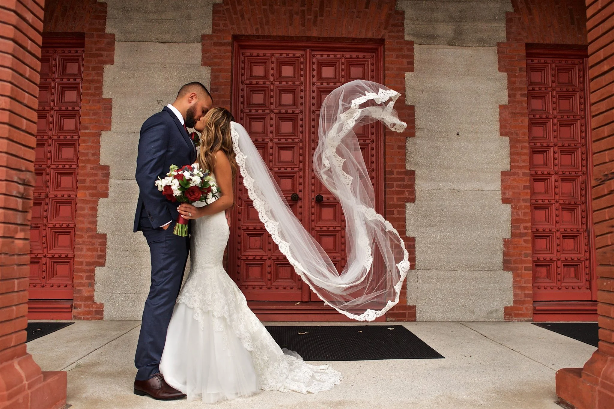 engagement gown look