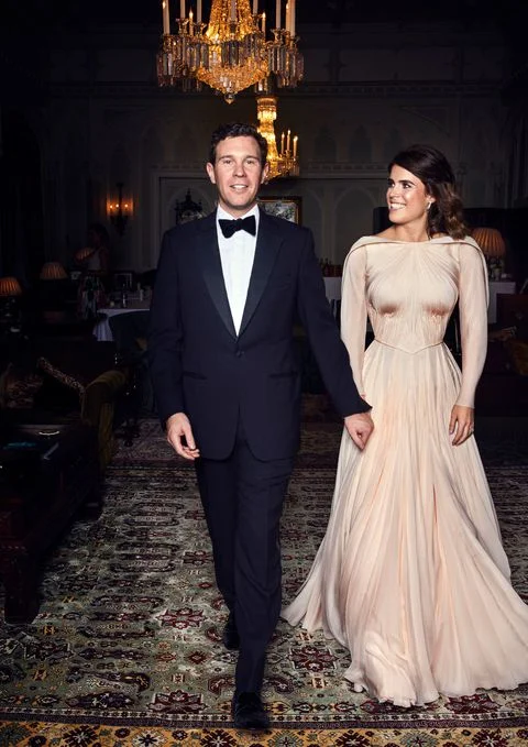 Princess Eugenie reception wedding dress celebrity weddings 2018