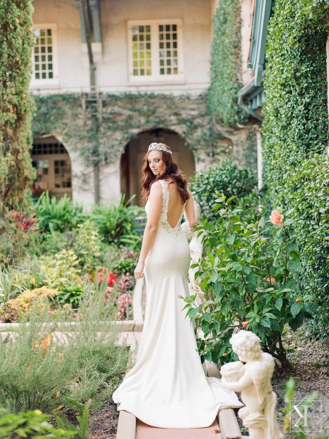 garden wedding theia wedding gown low back wedding gown orlando wedding vendors