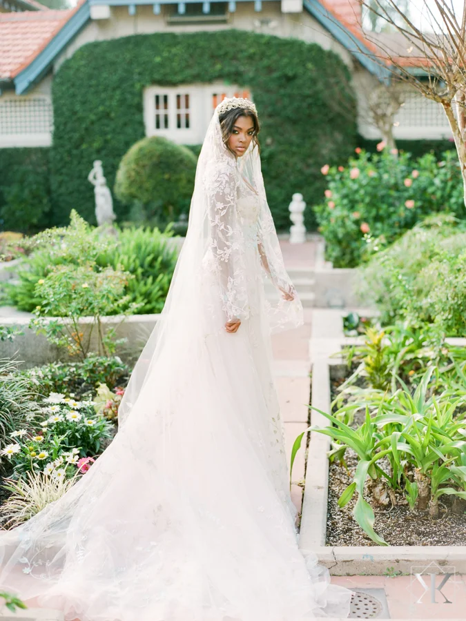 outside weddig ines di santo orlando wedding
