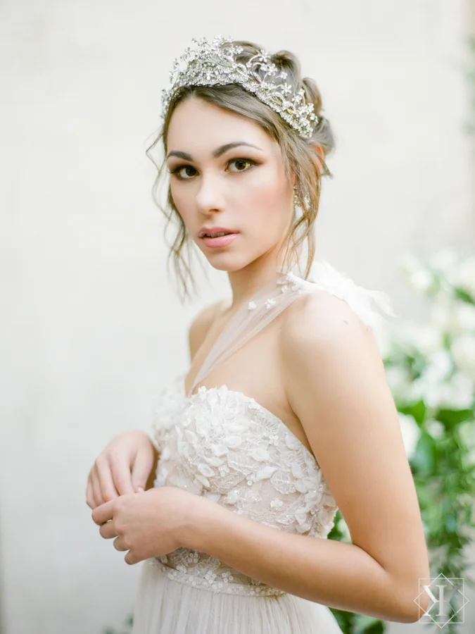 mira zwillinger wedding gown orlando bridal stores florida bridal boutiques maria elena headpieces