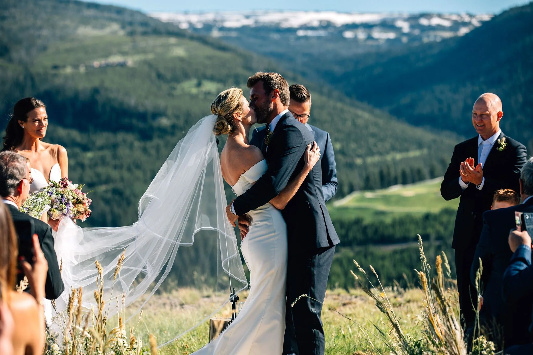 Carolina herrera wedding gown Gretta Gown Erin Andrews wedding