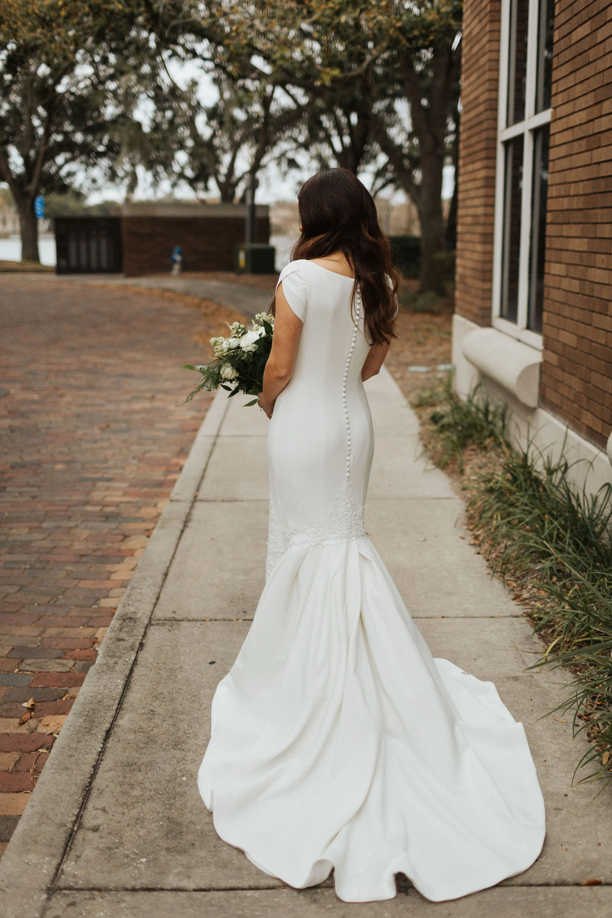 downtown orlando winter wedding museum of art
