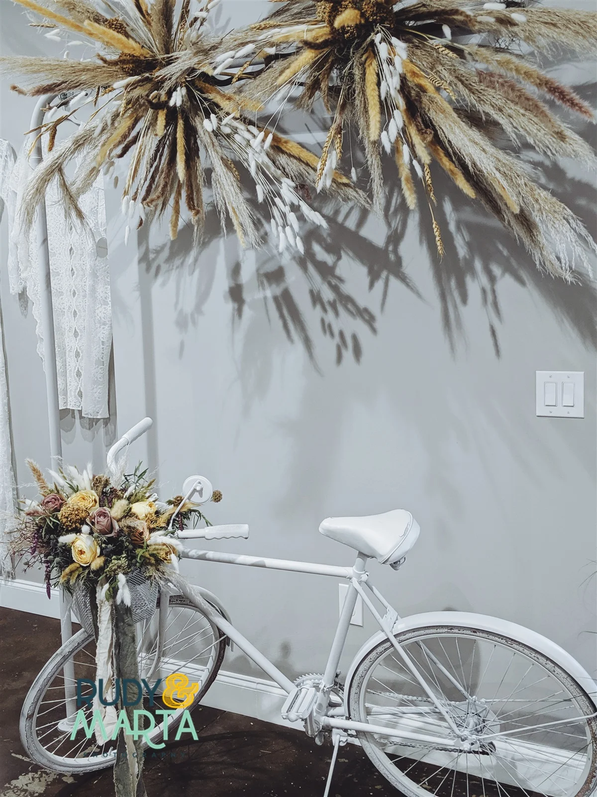 bridal bike rudy and marta photography orlando events in bloom floral