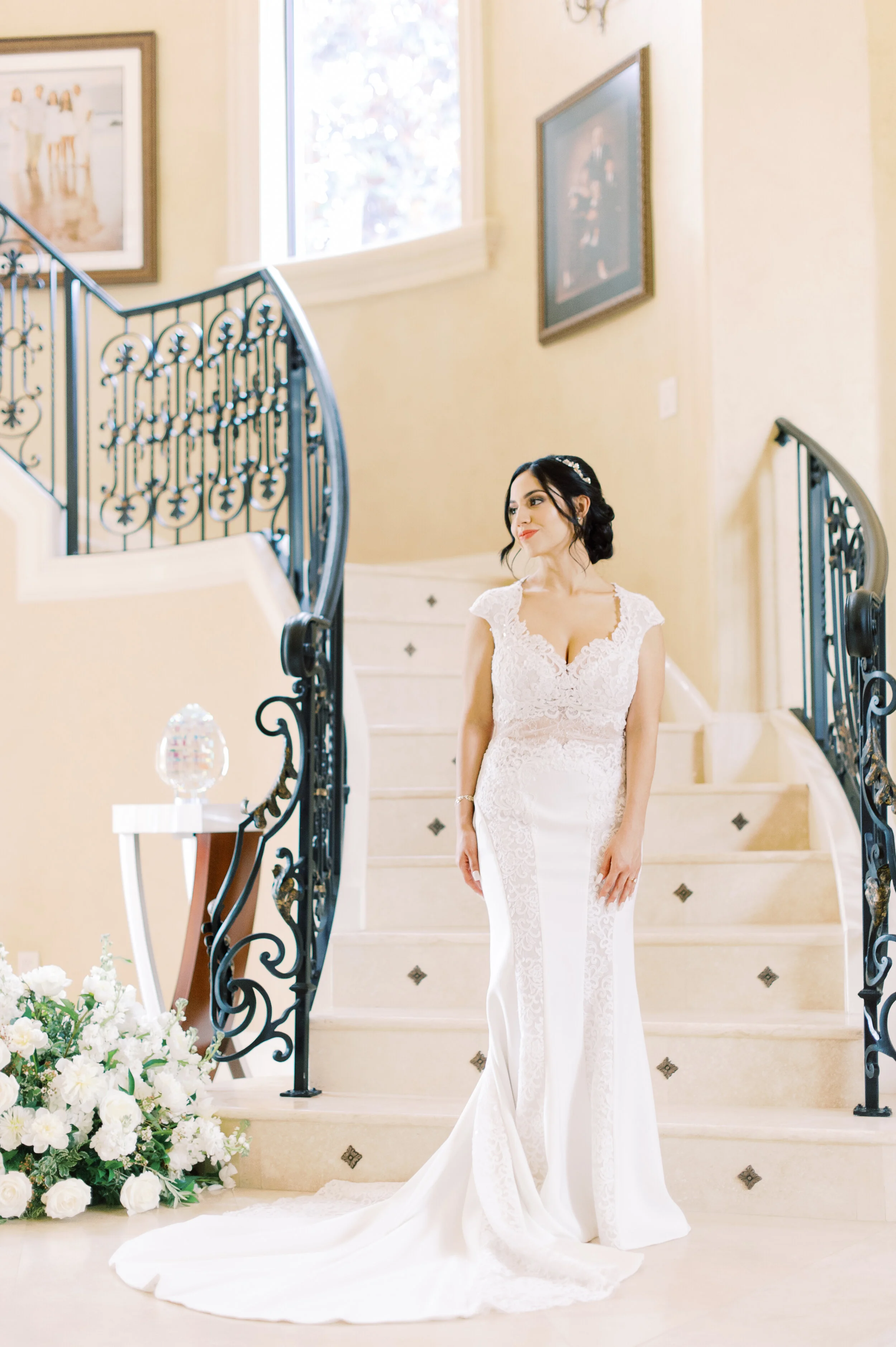 Ines Di Santo Bride Hosts An Elegant Backyard Wedding In