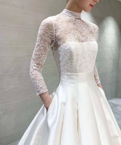 amsale long sleeve wedding dress Nouvelle Amsale Wedding Dresses Fall 2020