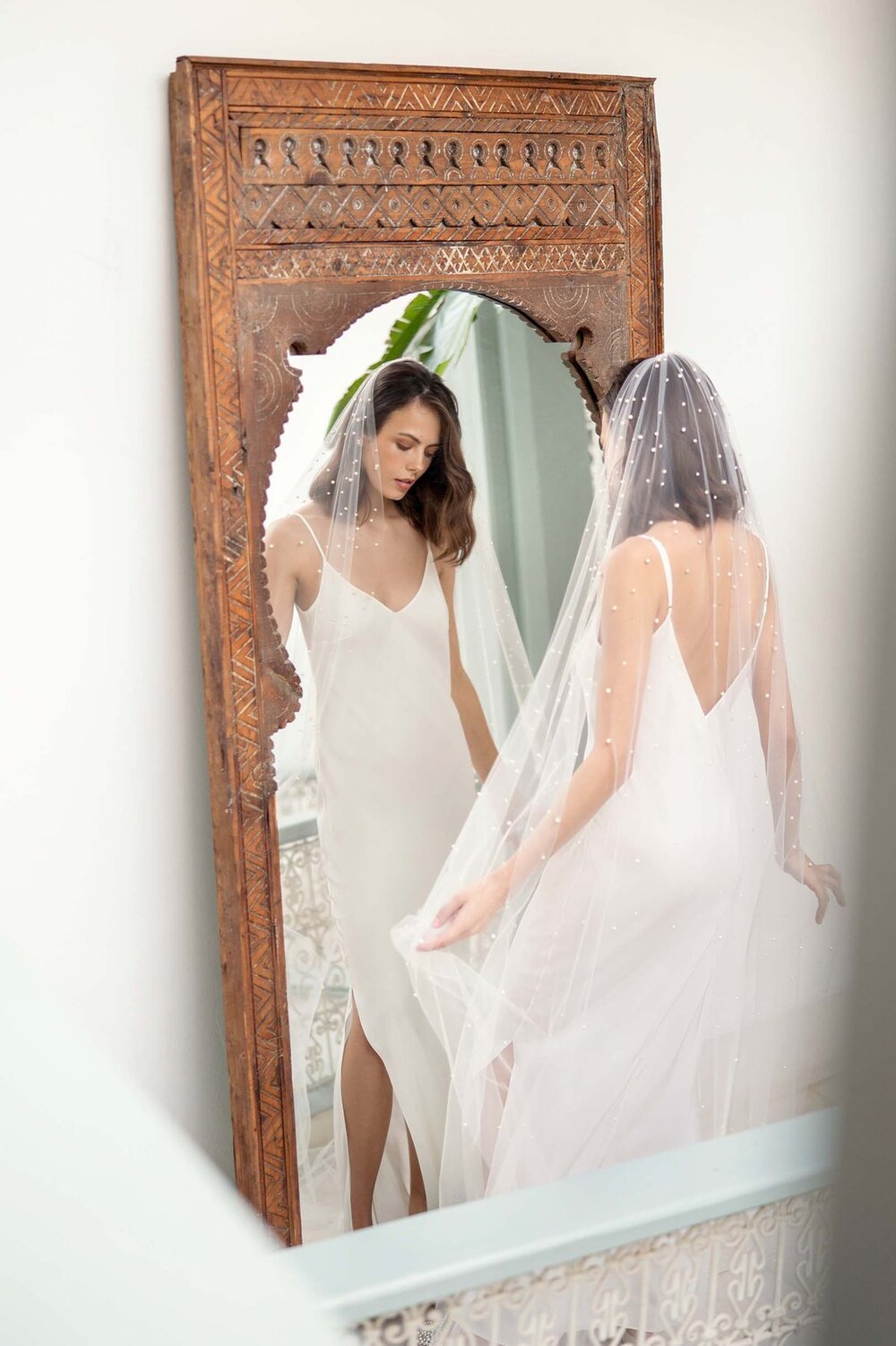 Silk Slip Gown for Brides | The Bridal Finery