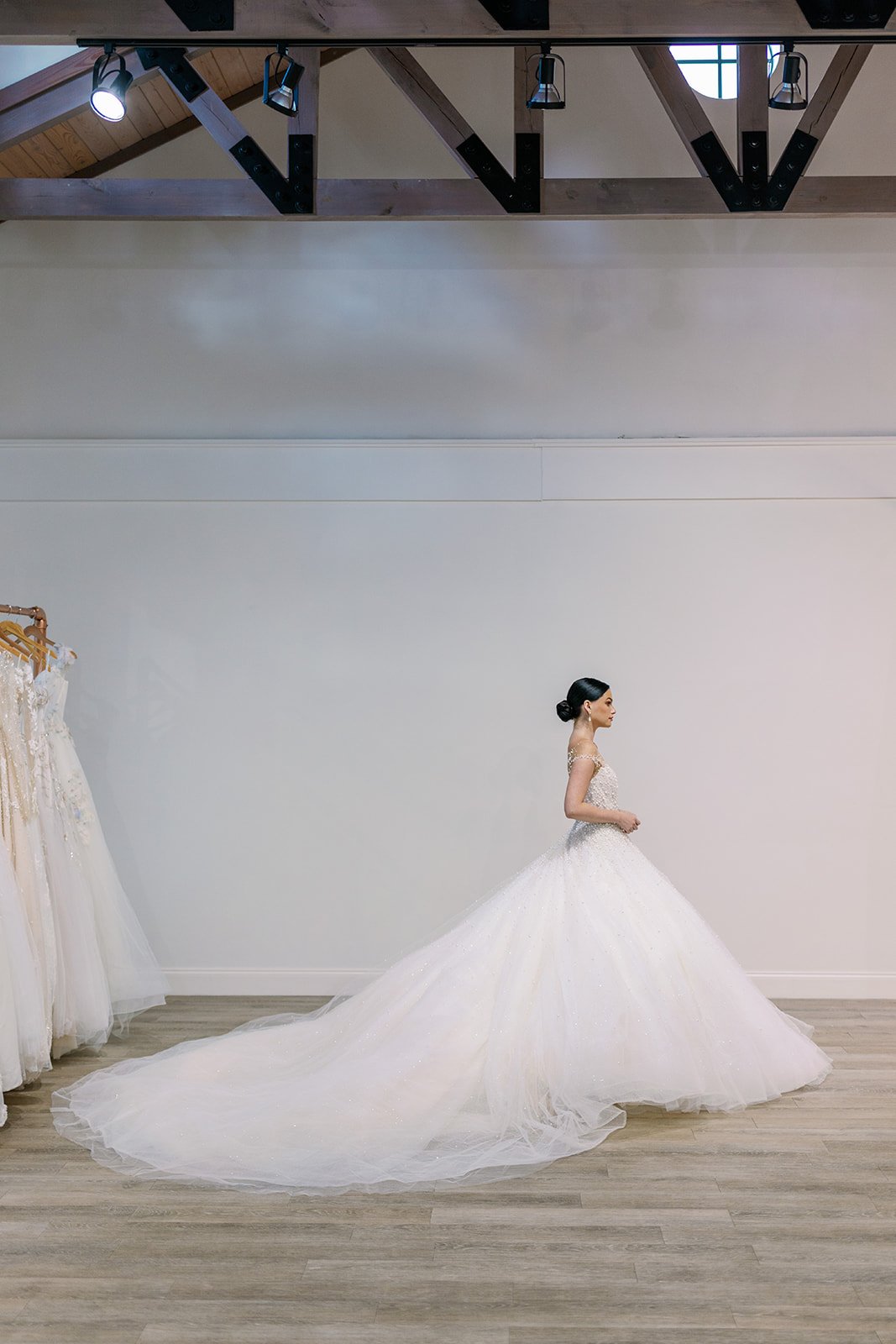 Pearl Wedding Ball Gown