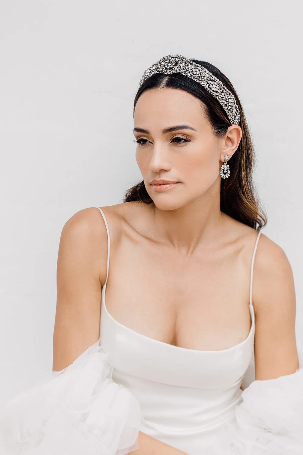 Duchess Bridal Crown | The Bridal Finery display picture 1