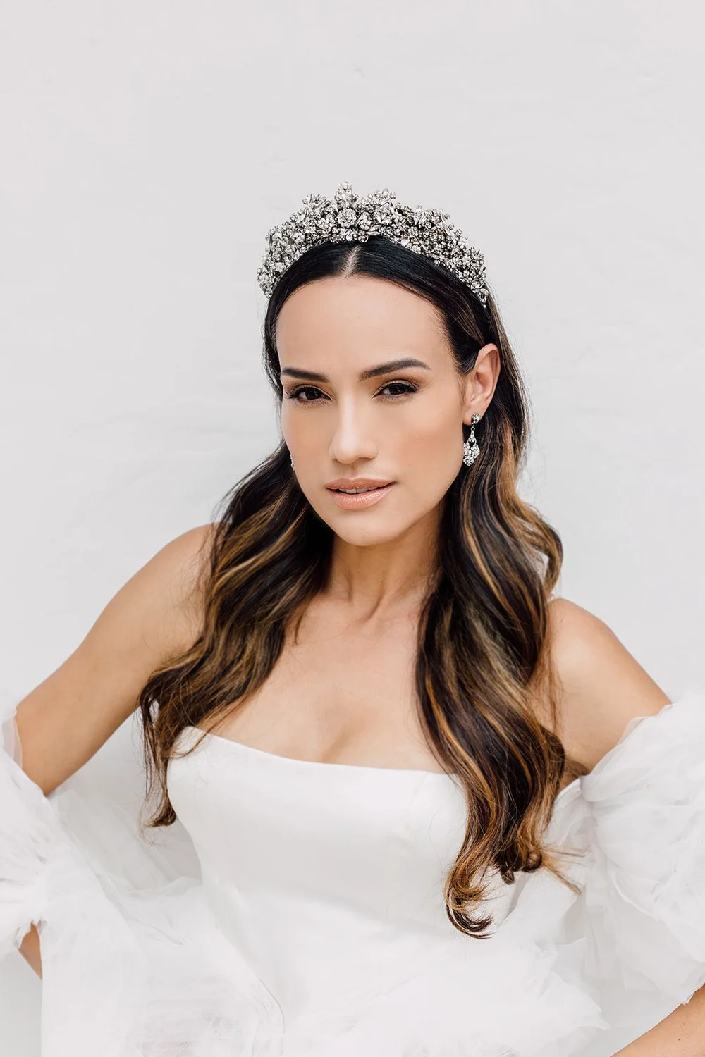 Sophia Bridal Crown | The Bridal Finery display picture 1