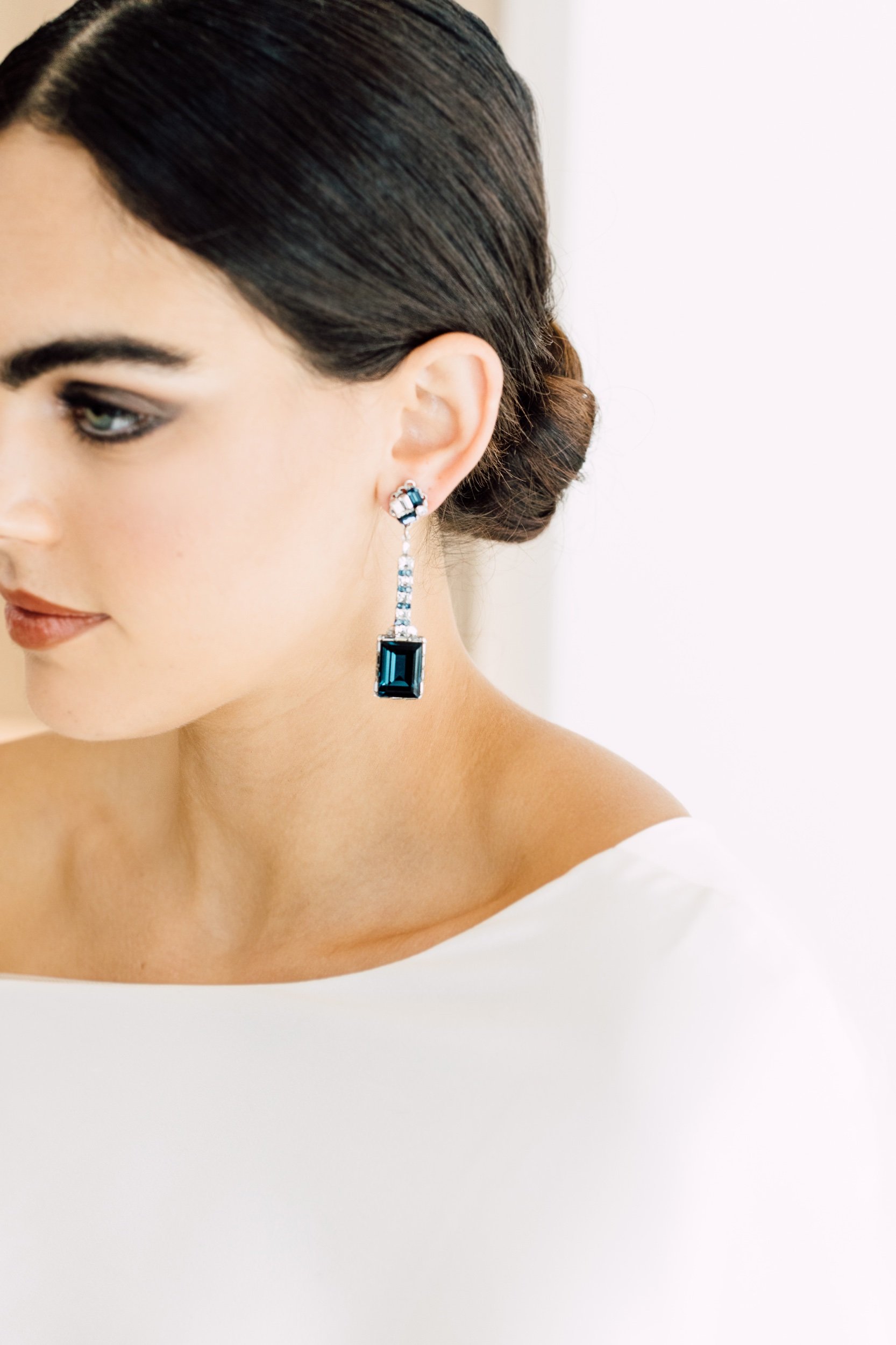 Pearl Earrings Wedding Jewelry, Bridal Earrings, Swarovski , Lamor  Swarovski Crystal and Pearl Bridal Earrings - Etsy | Pearl earrings wedding,  Bridal earrings pearl, Bridal earrings