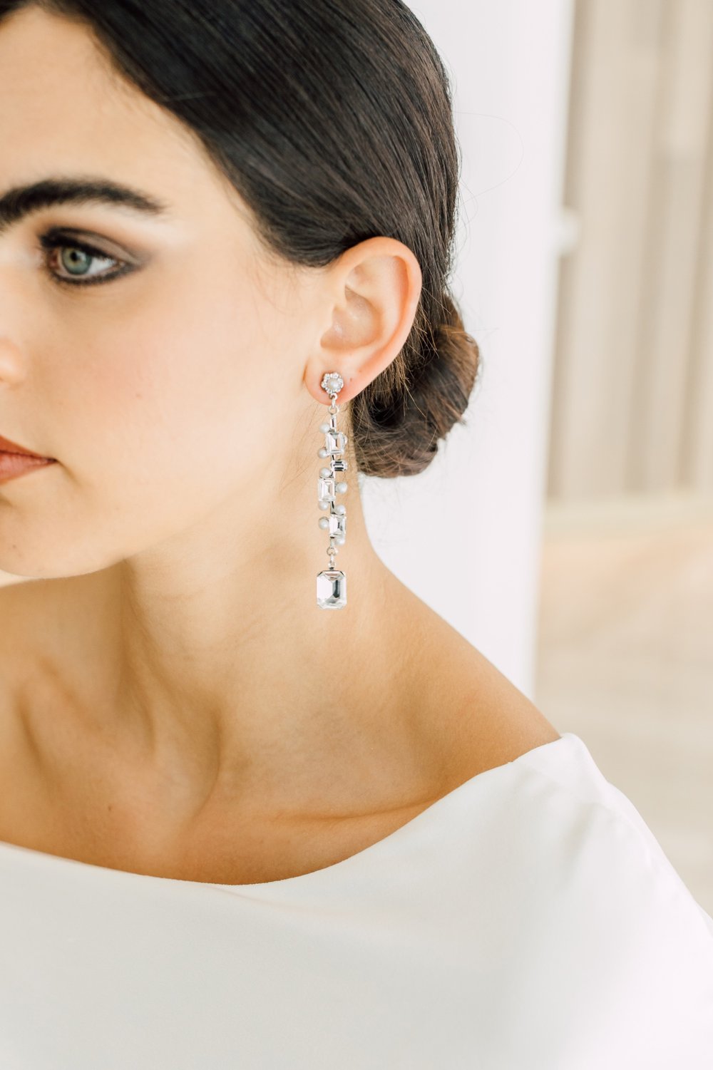 Cool Earrings for Brides