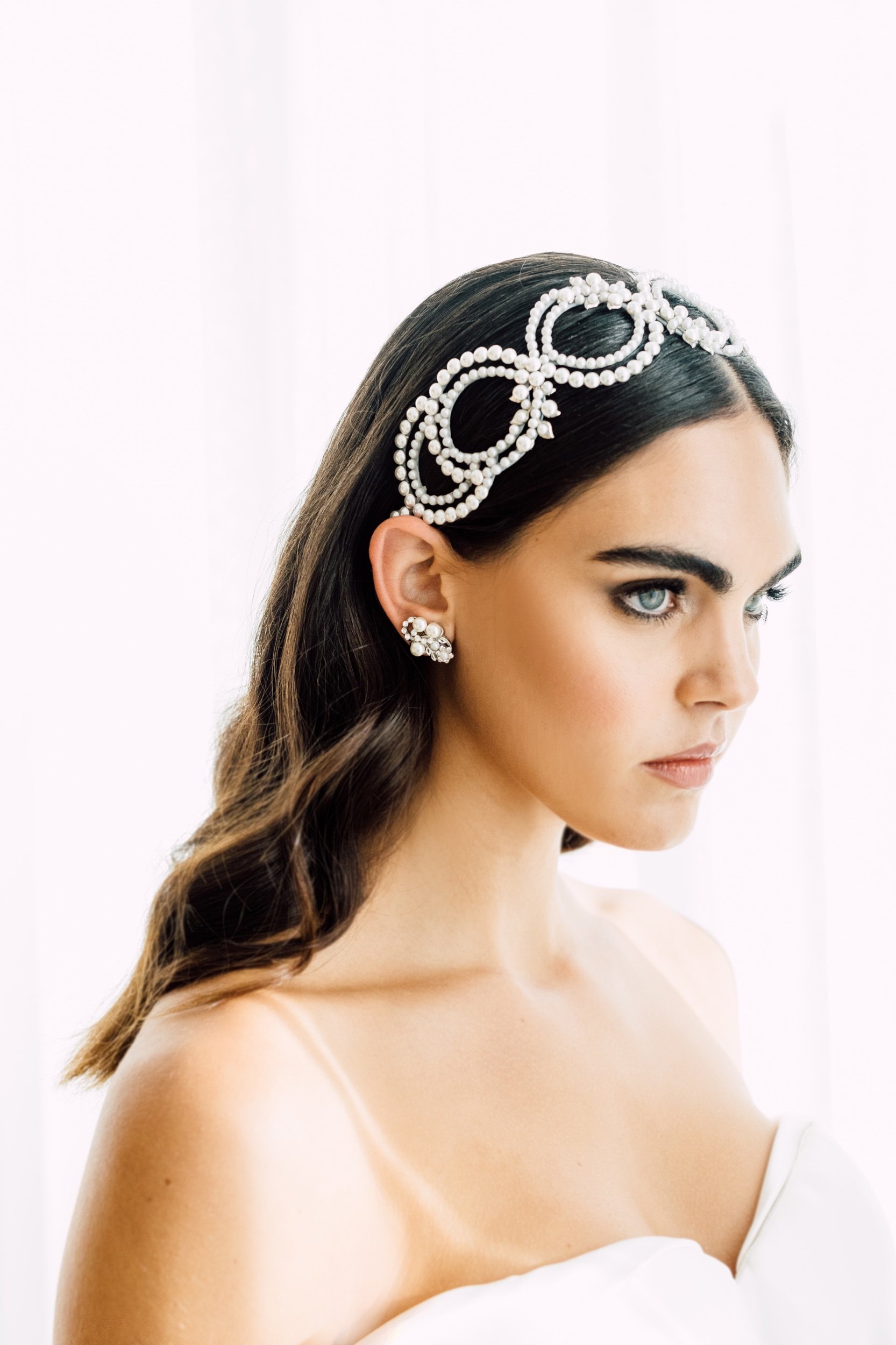 Bridal Hair Accessories WED2B | Crystal Embellished Headband, Party Wedding  Headpiece Hair Accessories 