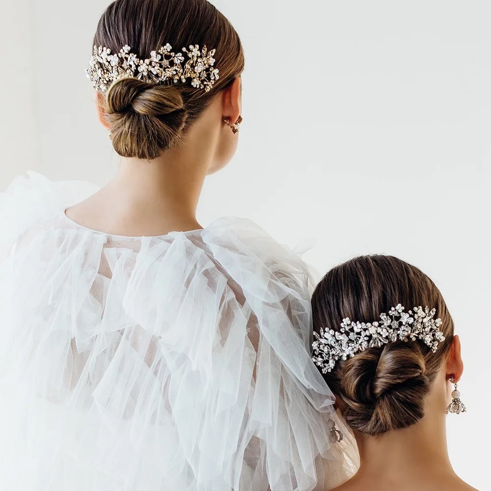 Inseparable Bridal Comb by Maria Elena Headpieces | The  display picture 3