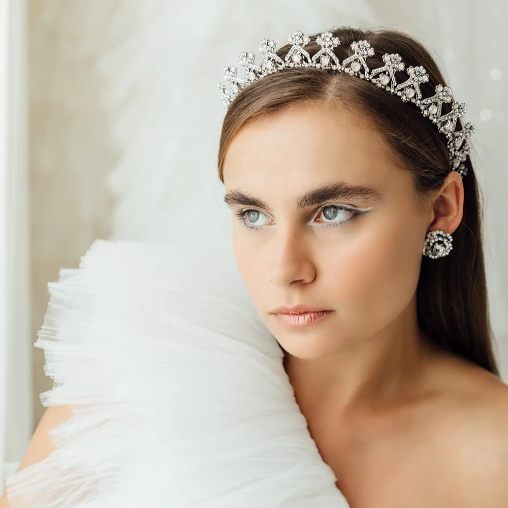 Barbara Crown Maria Elena Headpieces Maria Elena Headpieces | Accessories | Barbara Crown Maria  main image 4