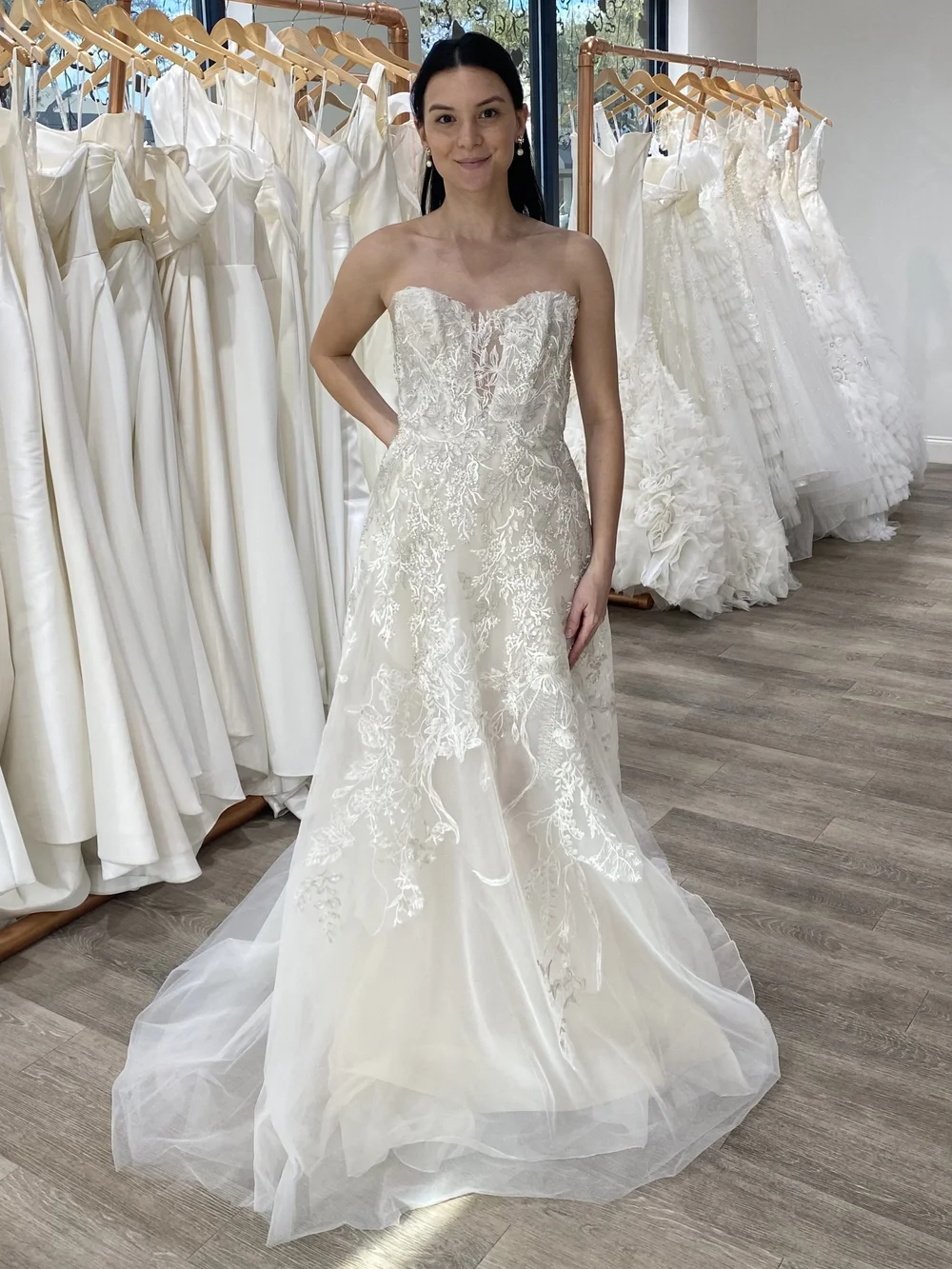 Joli Ines Di Santo Wedding Dress Available for Off The Rack The