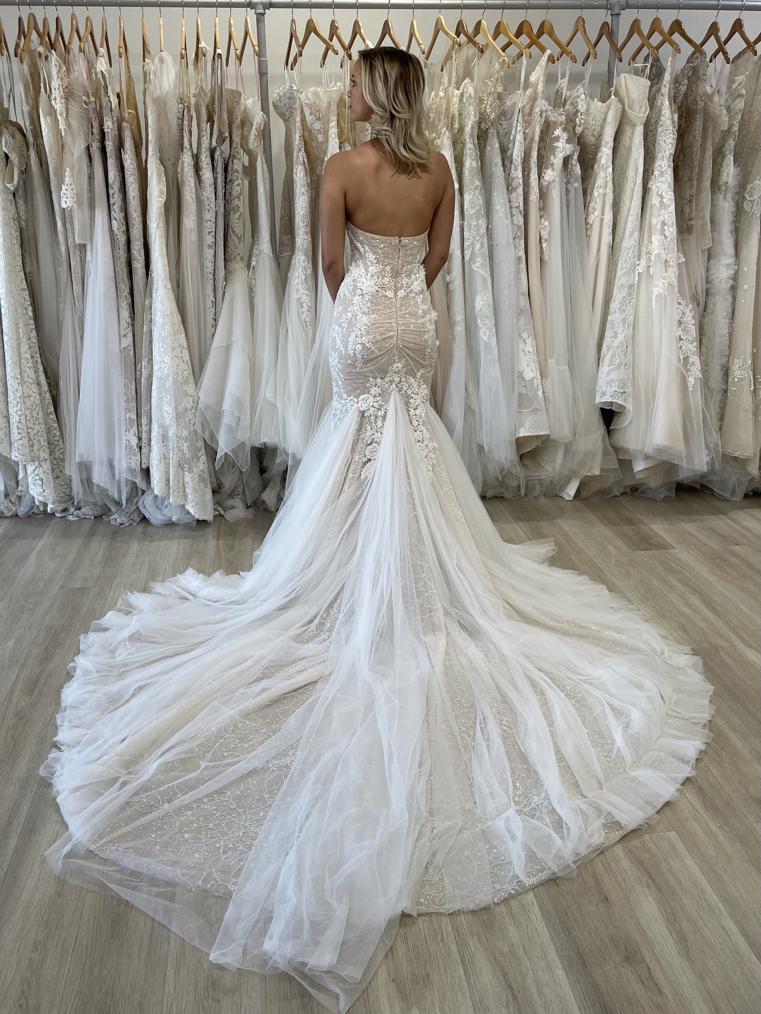 Aura Ines Di Santo Wedding Dress Available for Off The Rack | The ...