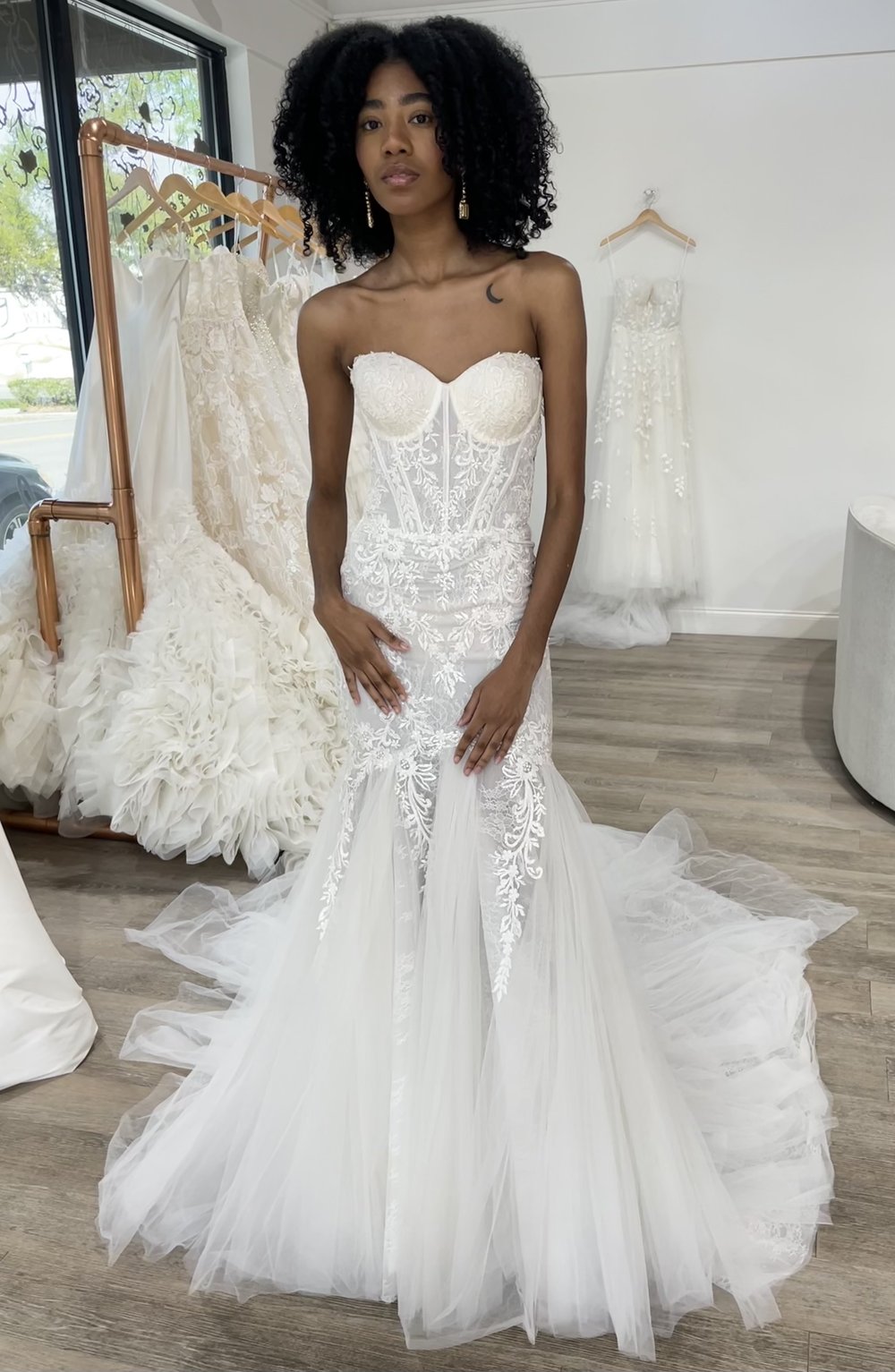 Joy Ines Di Santo Wedding Dress Available for Off The Rack