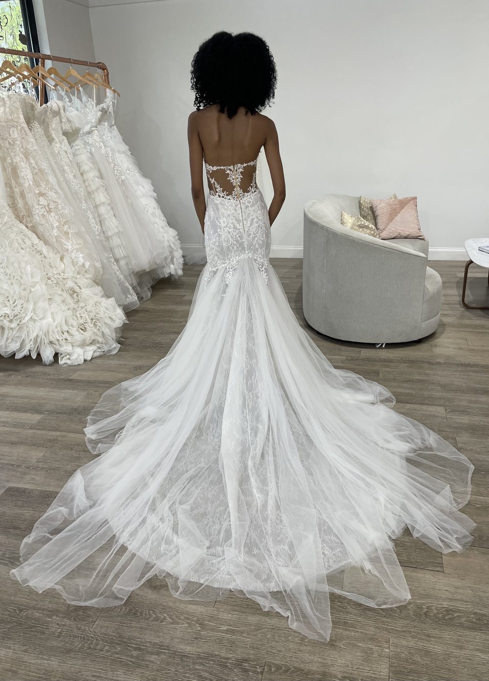 Joy Ines Di Santo Wedding Dress Available for Off The Rack