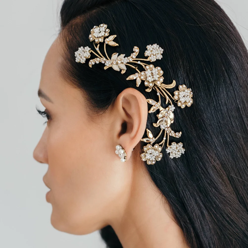 Loverly Bridal Comb by Maria Elena Headpieces | The Bridal  display picture 3