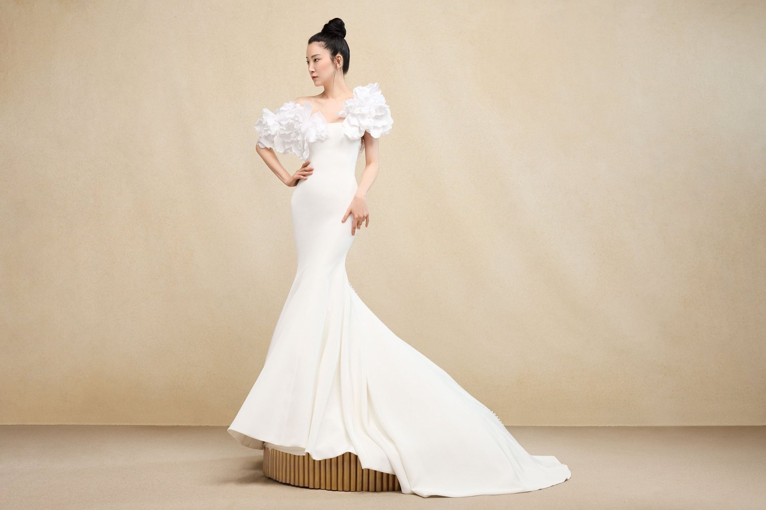 white christmas dresses DeKlaire Bridal L111 White / Xs main image 0
