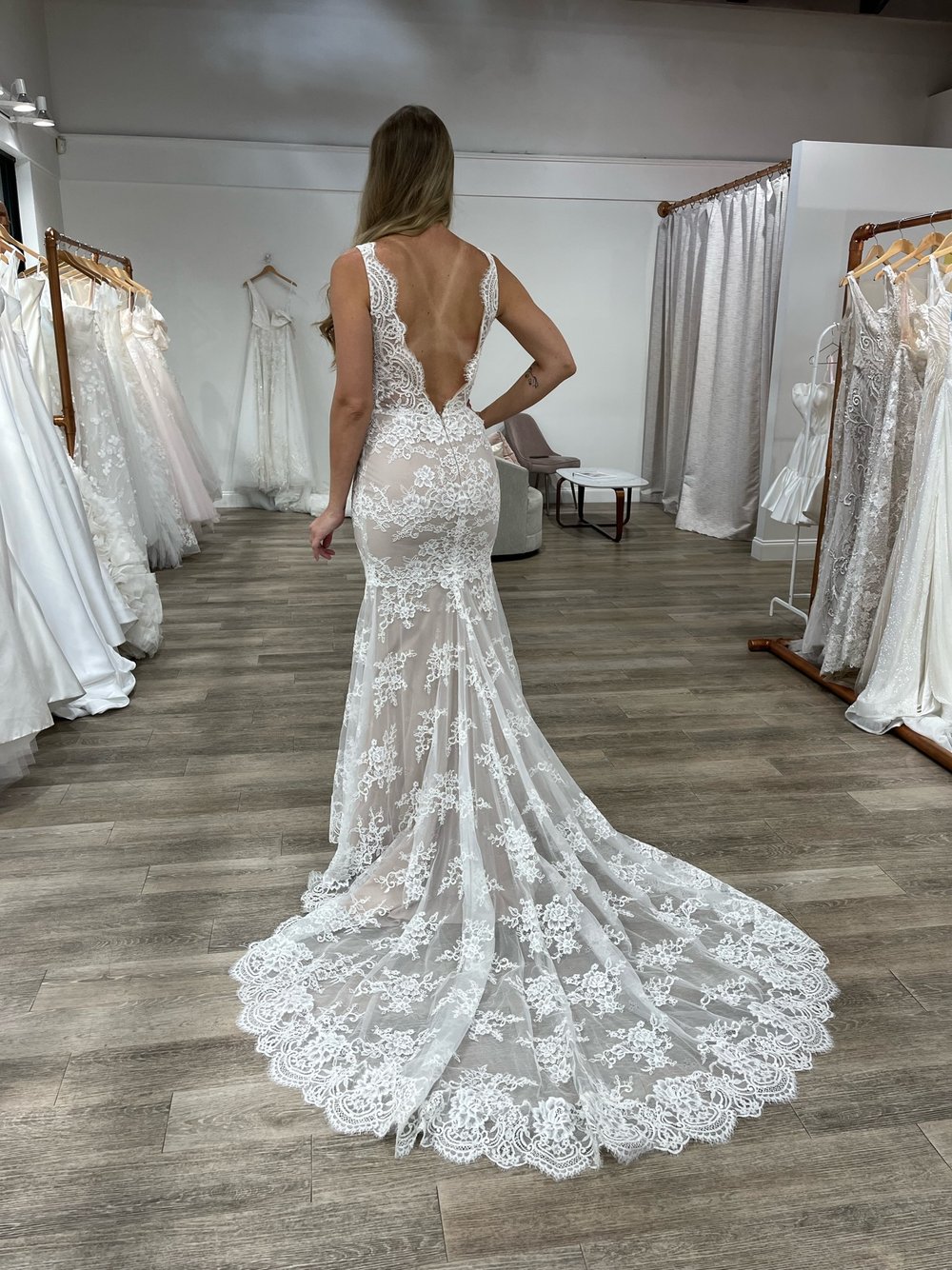 Regina by Monique Lhuillier Available for Off The Rack | The Bridal Finery