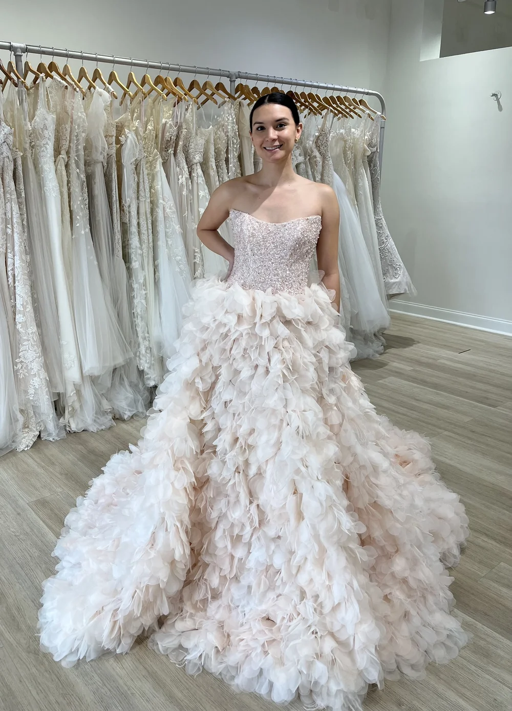 Sol Ines Di Santo Wedding Dress Available for Off The Rack The