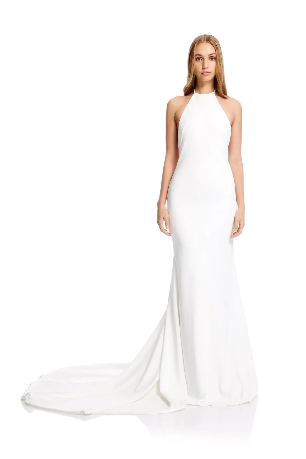 sparkly white reception dress Bella and Bloom Boutique