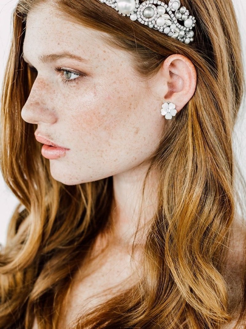 Lady Pearl Bridal Earrings