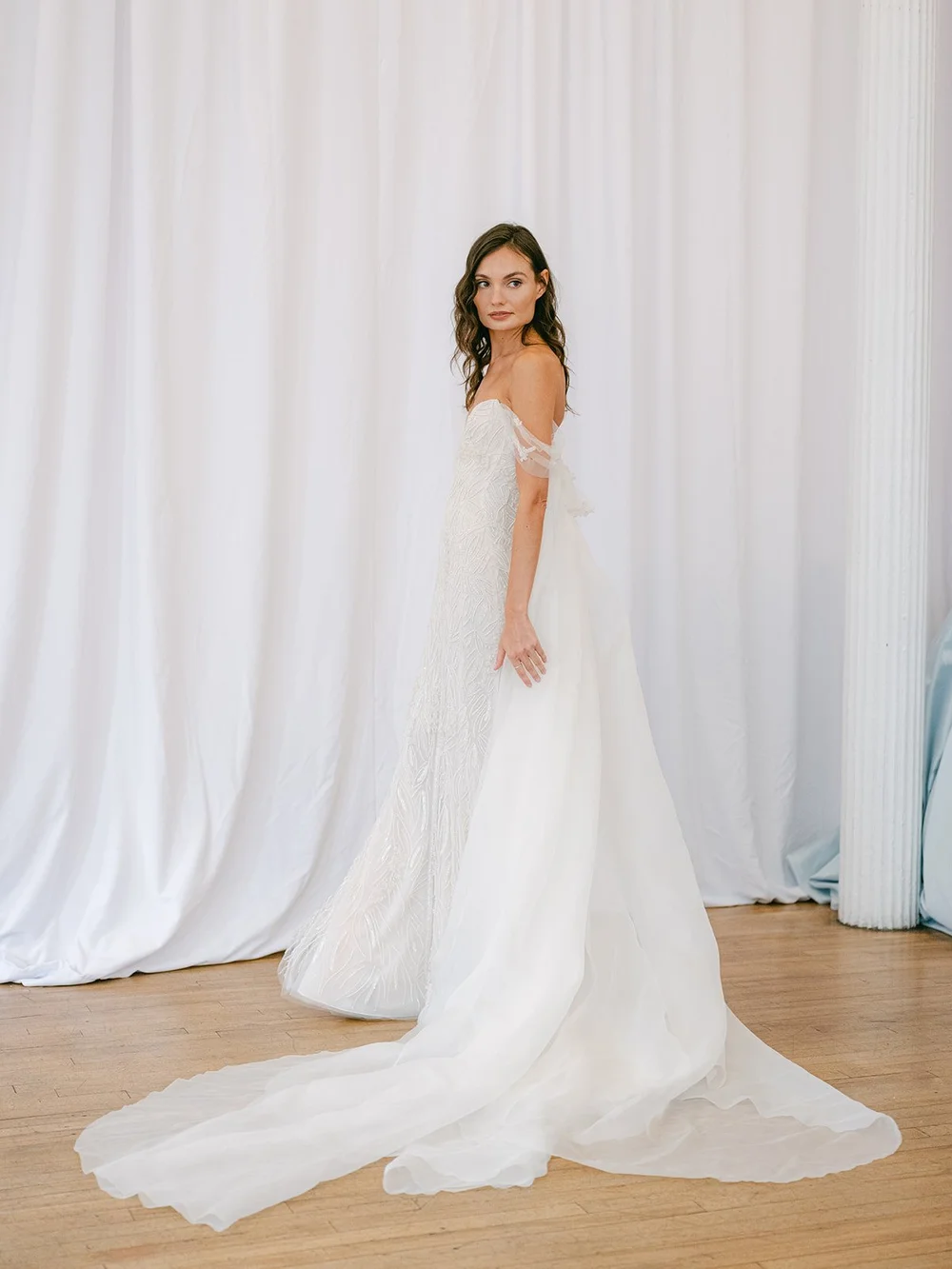princess polly baby blue dress Snow White Wedding Gown, Sparkly Ball Gown Wedding... From Babynice888,  $898.62 main image 1