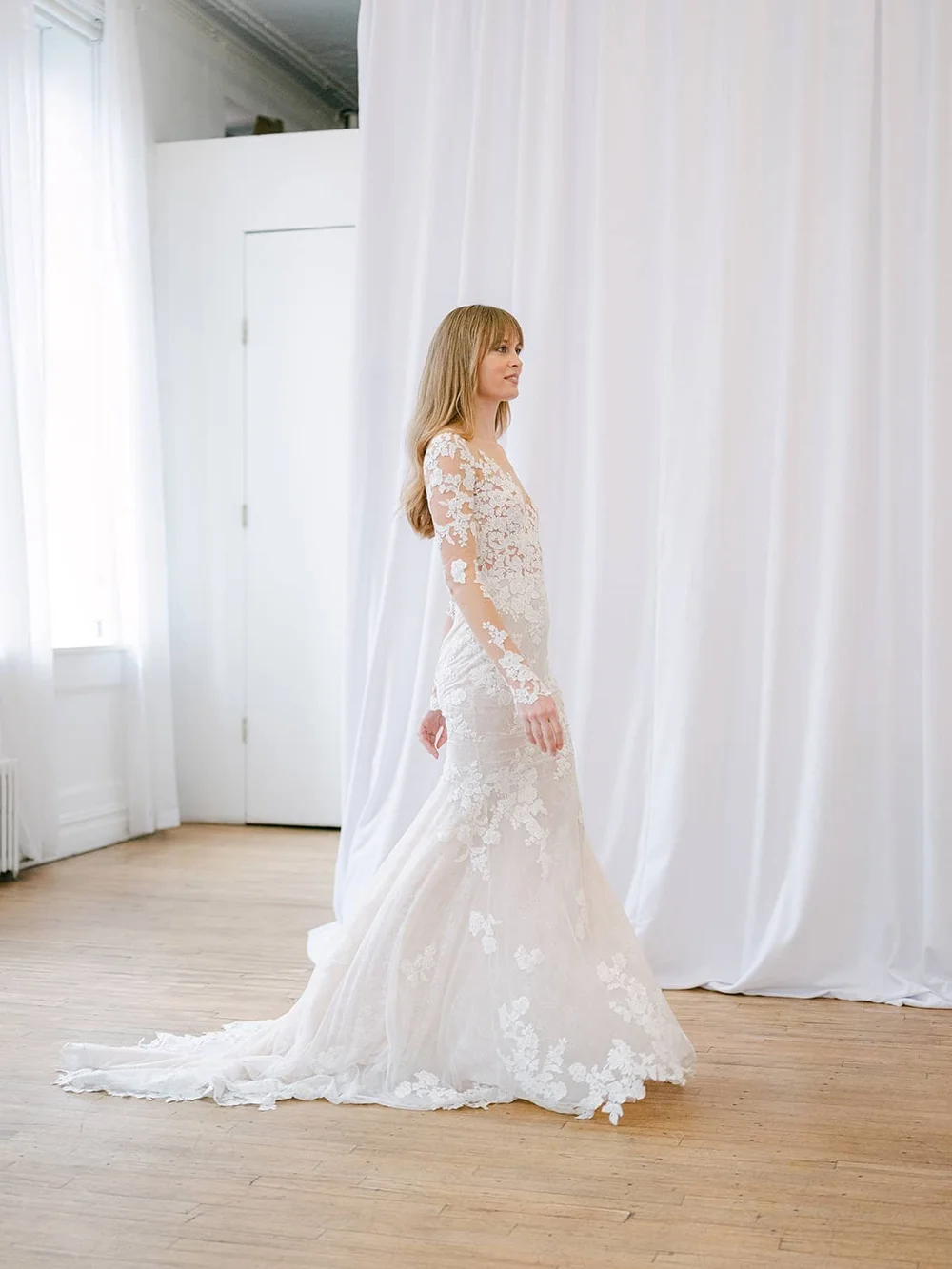 Birdie Wedding Dress by Ines Di Santo | The Bridal Finery, image size:1000x1333