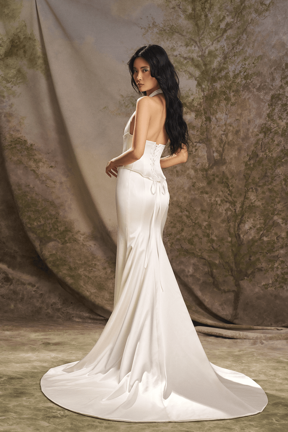Champagne Wedding Dress Ines Di Santo