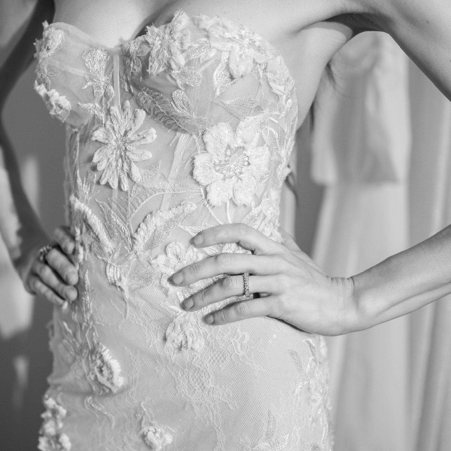Floral Wedding Dress