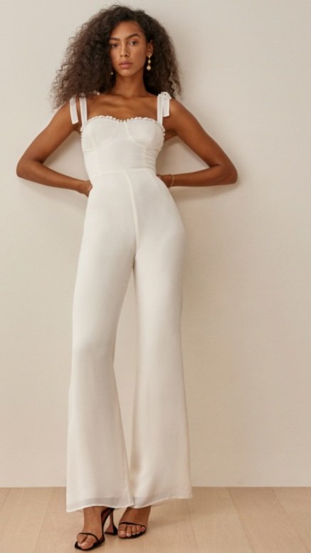 Jumpsuit with Corset Bodice
