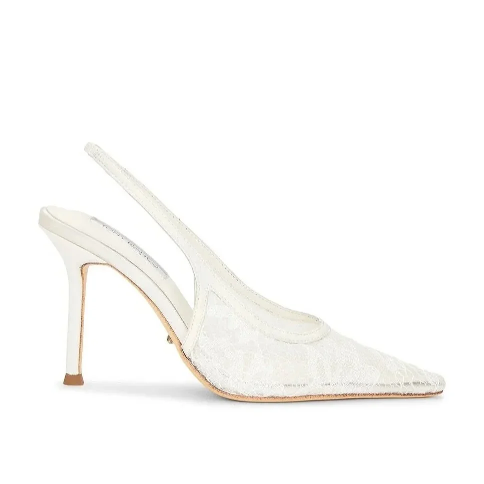 Tony Bianco Lace Sling backs with closed toe