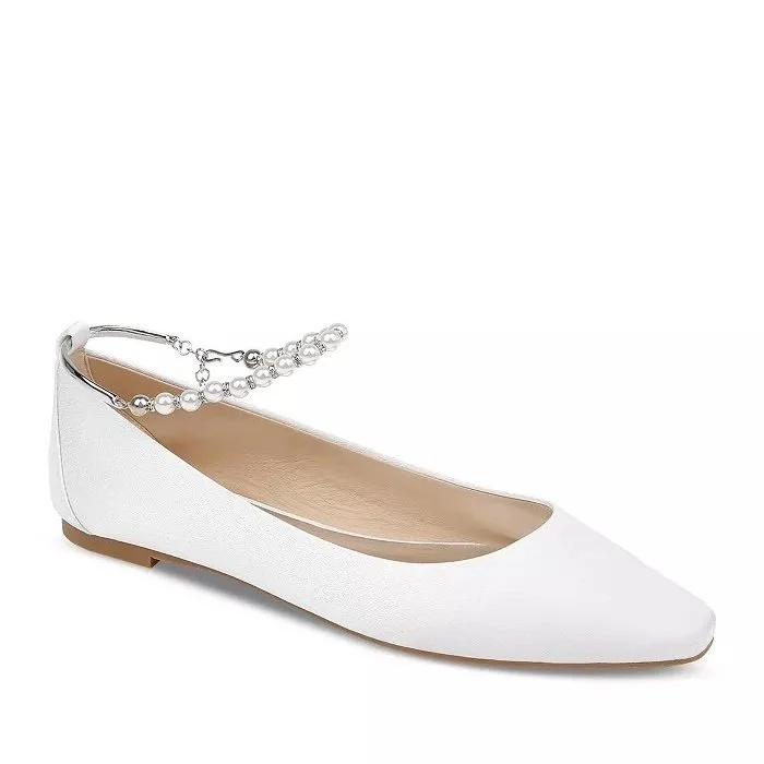 Bridal Shoes White Dress Flat Shoes Flat Shoes For Wedding