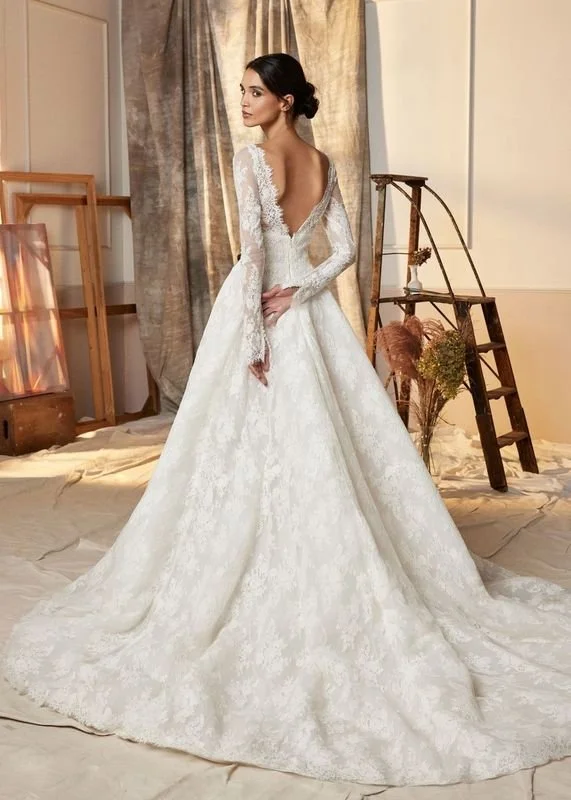 ines di santo lace wedding dress Honora Wedding Dress by Ines Di Santo