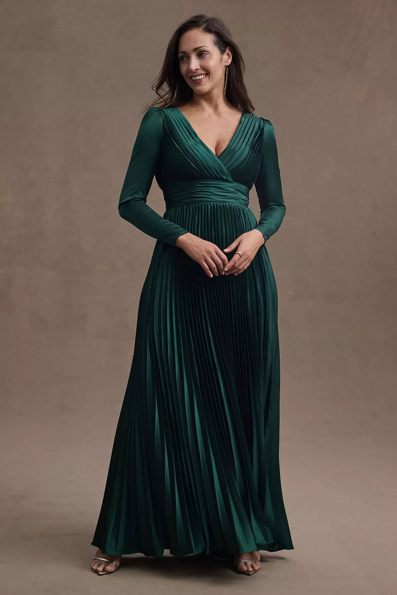 Green Mother Mother Of The Groom Dresses Fall 2019 Formal Dress