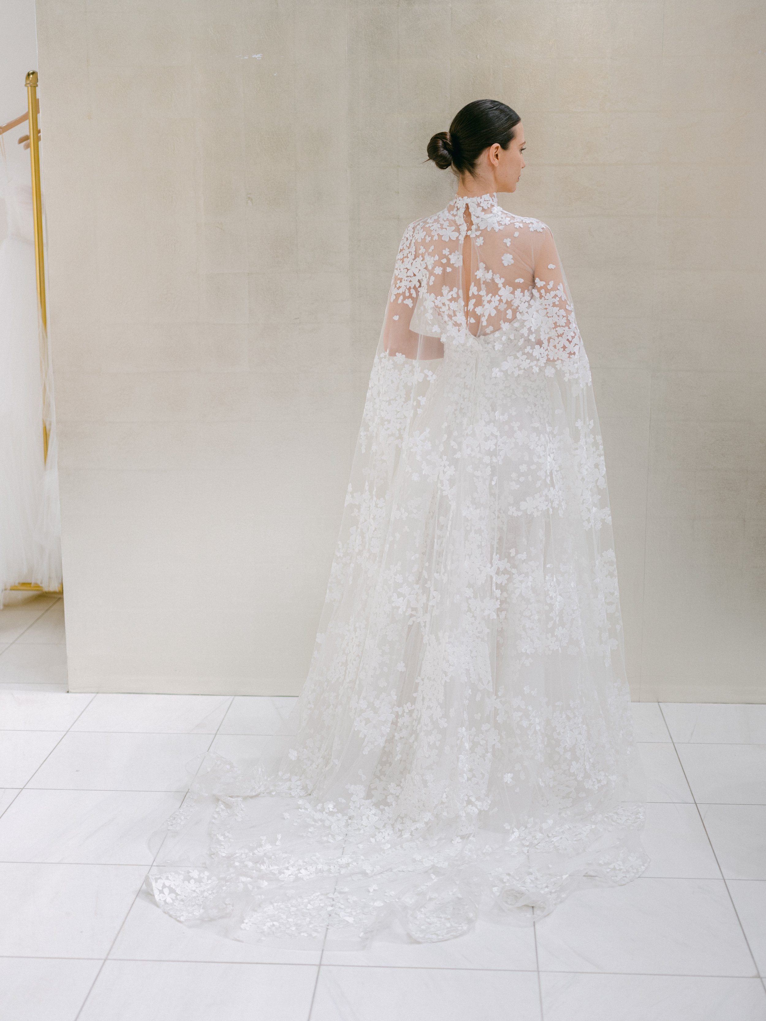 Lace Bridal Cape