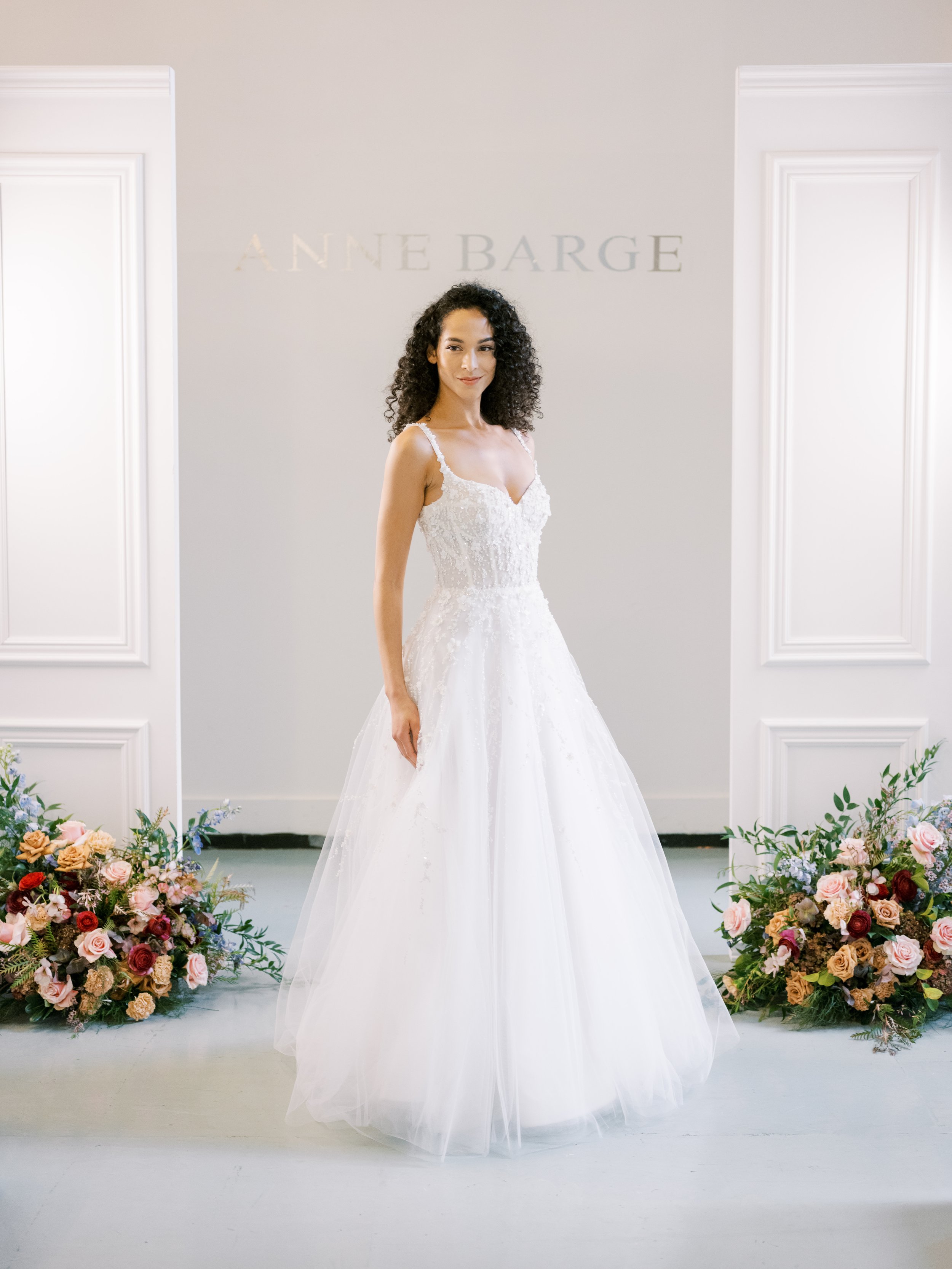 Tulle A-line Gown